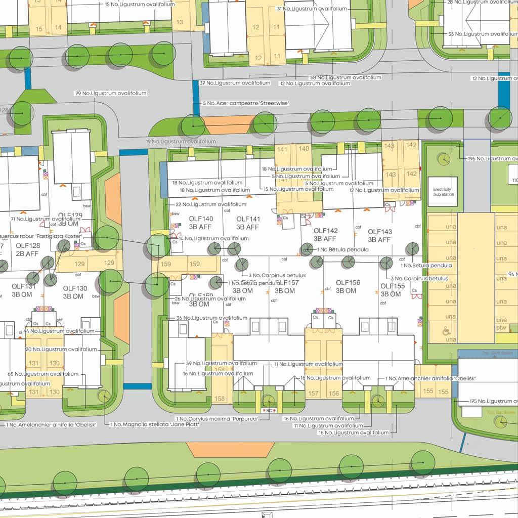 Detailed Landscape Design for Condition Discharge