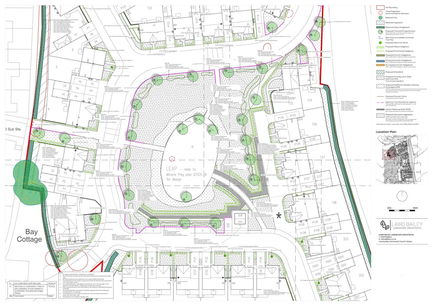 Detailed Landscape Design for Trevarner Farm Wadebridge